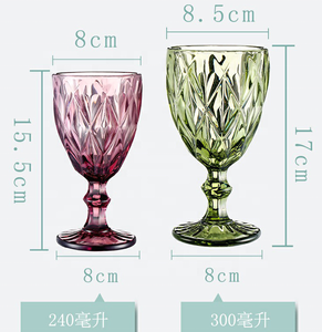 240ml all'ingrosso rosa blu diamante bere matrimonio calice calice di Champagne Copas De <span class=keywords><strong>Cristal</strong></span> De colorato bicchiere di vino calici - Product Image 4