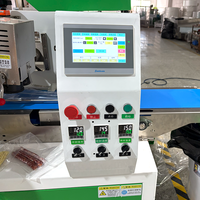 Machine d'emballage semi-automatique horizontale à servo-PLC pour sachets sous vide, anti-corrosion, pour pièces de quincaillerie industrielle