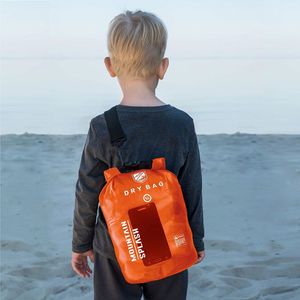 Sac à dos <span class=keywords><strong>de</strong></span> plage portable imperméable avec compartiment sec et humide séparé pour garçons et filles, idéal pour la natation et les activités aquatiques des enfants - Product Image 1