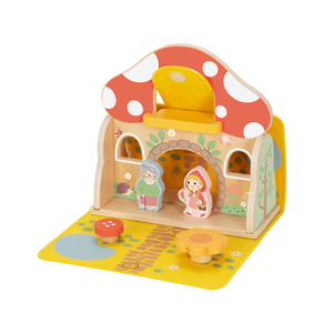 Ensemble de jeu <span class=keywords><strong>Petit</strong></span> <span class=keywords><strong>Chaperon</strong></span> <span class=keywords><strong>rouge</strong></span> Jouet éducatif en bois Montessori Jeux de simulation pour enfants - Product Image 3