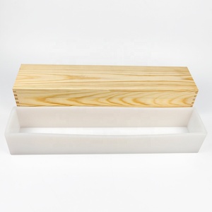 2200 ML 77 OZ Extra Large <strong>Silicone</strong> Soap <strong>Mold</strong> Loaf With Wooden Box <strong>Rectangular</strong> <strong>Silicone</strong> <strong>Mold</strong> for Handmade Soap 2.2 KG - Product Image 3