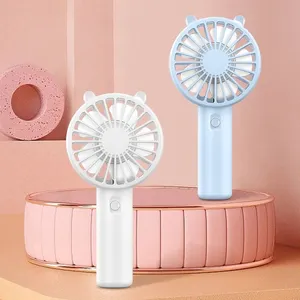 Handheld Small Fan 2024 New Usb Rechargeable Fan Mini Portable Advertising Gift With Printing And Logo