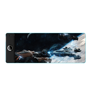 AS6 MagSafe sạc không dây 15 Wát kích thước lớn biểu tượng tùy chỉnh RGB LED chơi game Mousepad chuột Pad bàn <span class=keywords><strong>mat</strong></span> - Product Image 3