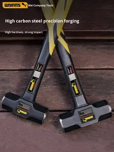 <span class=keywords><strong>Marteau</strong></span> <span class=keywords><strong>de</strong></span> démolition pour <span class=keywords><strong>maçon</strong></span> Weili Shi, tête octogonale carrée, robuste, avec manche en plastique - Product Image 4