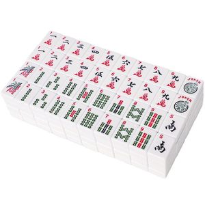 Mahjong Americano Mini, Mahjong de Viaje Portátil, Mahjong Pequeño con Fichas de Mahjong de Manivela, Estilo Americano, Tarjeta G - Product Image 5