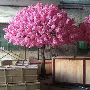 绿榕叶粉白樱花大巨3米人工室内人造人造植物