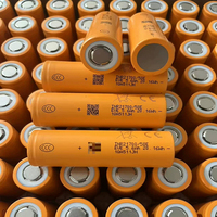 Batería de Iones de Litio Recargable EVES INR 21700/58E, 3.6V 5600mAh, Batería de Litio Cilíndrica de 500 Ciclos para Herramientas Eléctricas