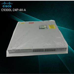 Commutateur PoE+ Gigabit 24 ports C9300L-24P-4X-A avec 4 ports SFP+ 10G, scellé en usine, garantie 1 an, fonction SNMP - Product Image 4