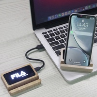 Disco duro portátil personalizado, unidad de estado sólido, USB 128, con soporte móvil, 3,1 GB
