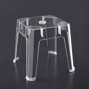 Low Price Waterproof <strong>Small</strong> Plastic PET Transparent <strong>Step</strong> <strong>Stools</strong> - Product Image 1
