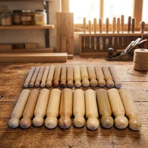Ensemble de poinçons à bois 24 pièces en acier trempé, outils de façonnage et de bombage du métal avec support de rangement pour la fabrication de bijoux | GS615 - Product Image 3