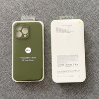 Coque de Téléphone en Silicone Liquide Personnalisable avec Emballage pour iPhone 14 13 12 Pro Max Xr Xs