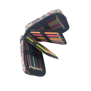 Holds a Lot of <b>Pencils</b> Gel Pens Watercolor Pens <b>Pencil</b> <b>Bags</b> Large Capacity Multifunction Canvas <b>Pencil</b> <b>Cases</b> - Product Image 6
