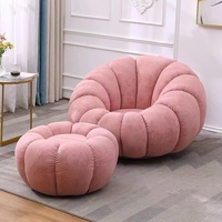Chaise pivotante de Style nordique, meuble de salon confortable et bon marché, avec repose-pieds, nouvelle collection 2020