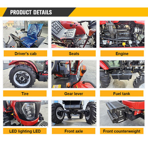 Hot Bán Đa Chức Năng 50hp 55hp 60hp Máy Kéo Epa Và Nông Dân Máy Móc Nông Nghiệp Nhỏ Máy Kéo - Product Image 4