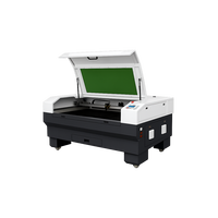Machine de traitement laser CNC à portique CO2 100W de type commercial avec armoire de sécurité entièrement fermée