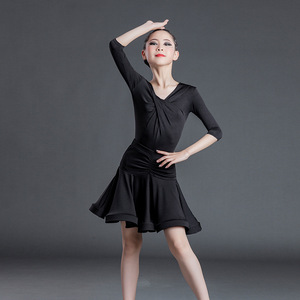 My627 Vestido <span class=keywords><strong>de</strong></span> baile latino con estampado <span class=keywords><strong>de</strong></span> <span class=keywords><strong>leopardo</strong></span> para <span class=keywords><strong>mujer</strong></span> Trajes <span class=keywords><strong>de</strong></span> actuación y Ropa <span class=keywords><strong>de</strong></span> baile - Product Image 3