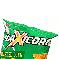 Sachet gonflable haute clarté MOPP VMPET CPP à scellage arrière pour chips triangulaires croustillantes, résistant à la graisse et avec impression de logo personnalisée