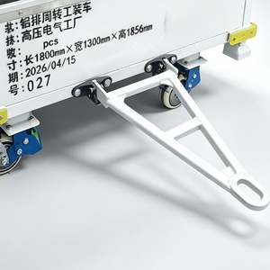 <span class=keywords><strong>Chariot</strong></span> <span class=keywords><strong>de</strong></span> manutention robuste pour entrepôt, atelier et ligne <span class=keywords><strong>de</strong></span> production, avec étagères <span class=keywords><strong>de</strong></span> distribution <span class=keywords><strong>de</strong></span> matériaux - Product Image 6