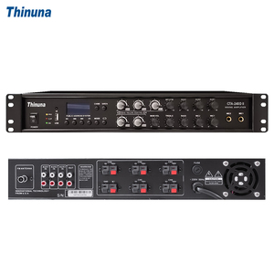 Thinuna CTA-240D II ระบบ PA 5โซนเครื่องขยายเสียง100V us/sd/ Blue-tooth/FM เครื่องผสมสัญญาณเสียงพร้อมเครื่องรับ MP3 - Product Image 4
