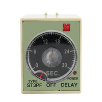 Relais de temporisation de mise sous tension série ST3P ST3P A-A/B/C/D/E/F/G (AC 380V 220V 110V DC 24V) Temporisation de mise sous tension avec base 8 broches