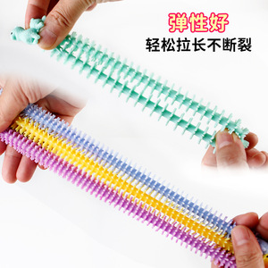 Vente en gros du jouet « Alpaca Lala », une corde anti-stress en caoutchouc souple, et d'un bracelet mignon en forme d'animal. - Product Image 4