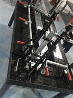 Table de soudage modulaire 3D de grande taille, capacité de charge lourde pour les travaux de soudage de structures en acier