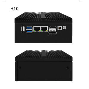 BKHD personalizado caliente Mini PC H10 Intel N100 2 * LAN 2,5G 2 * COM RS232/RS485 DDR5 computadora Industrial enrutador suave VPN <span class=keywords><strong>Firewall</strong></span> 4G/5G/WIFI - Product Image 5