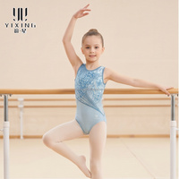 Justaucorps de gymnastique respirant pour jeunes et enfants, évacuation de l'humidité, service OEM ODM, conception personnalisée gratuite, idéal pour les événements scolaires et la pratique du ballet