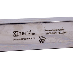 Pochoir de marquage électrochimique modulaire EUmark pour une identification et une traçabilité précises et permanentes des métaux - Product Image 5