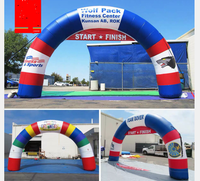 Bon prix pas cher arc gonflable/arche d'entrée gonflable/arc de ligne de finition gonflable
