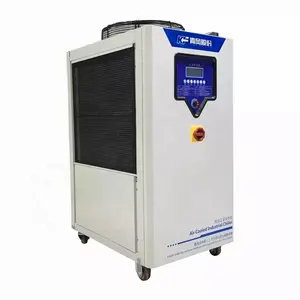 Kingfit micro chillers, 2hp r410a instalação fácil micro canal máquina refrigerador de ar pequeno