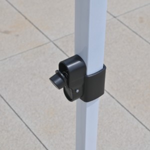 Tente de randonnée automatique 2x2m, petite taille, coupe-vent, <span class=keywords><strong>abri</strong></span> portable blanc avec poteaux réglables pour pêcheurs et camping en extérieur - Product Image 5