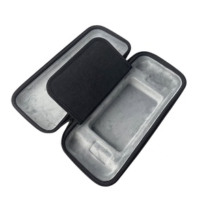 Estuche de viaje rígido portátil protector negro para <span class=keywords><strong>Steam</strong></span> Deck con accesorios y tarjetas de almacenamiento de juegos, solo estuche - Product Image 2