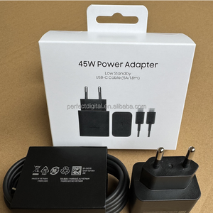 ที่ชาร์จ USB Type-C 45W PD สายชาร์จเร็ว9V/5A ปลั๊กอะแดปเตอร์ชาร์จเร็วสำหรับ Samsung S25ULTRA S24 - Product Image 3