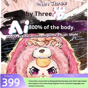 Ai800 % interaktif peluş bebek akıllı oyuncak hediye üç yaşındaki çocuk doğum günü için dondurulmuş karakterler içeren - Product Image 2