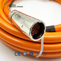 Faisceau de câblage servo haute flexibilité, cordon d'alimentation moteur, câble pour chaîne porte-câbles, avec connecteur aviation compatible AB, ODM/OEM