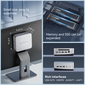 Nouveau <span class=keywords><strong>mini</strong></span> <span class=keywords><strong>PC</strong></span> compact ultime, best-seller, Intel Core I5 8 cœurs, 16 Go de VRAM DDR4, <span class=keywords><strong>Windows</strong></span> <span class=keywords><strong>11</strong></span> Pro pour le travail - Product Image 3