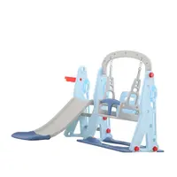 Anak-anak Indoor Kombinasi Slide Dan Ayunan Mainan Kecil Outdoor Slide Multi-tujuan Anak-anak Slide Untuk Dijual