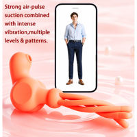 Vibrador de Succión Clitoriana de Doble Cabeza con Forma de Pulpo, Apto para Mujeres, Recargable, 10 Modos de Vibración, Juguete Sexual