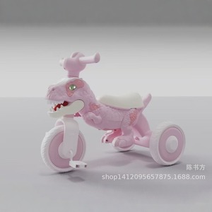 Children Dinosaur Tricycle Plastic 3 Wheel Pedal Bike For 2 To 4 Years Old Kids Indoor Outdoor Play - Product Image 3