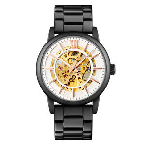 Relojes de Marca Propia <span class=keywords><strong>Skmei</strong></span> 9242, <span class=keywords><strong>Reloj</strong></span> Mecánico <span class=keywords><strong>Binario</strong></span> de Acero Negro - Product Image 1