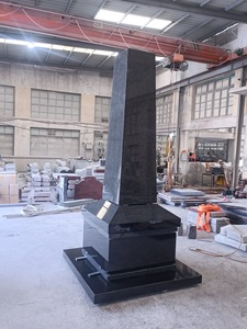 Бейда в американском стиле зеленый индийский черный гранитный кладбище обелиск надгробный камень обелиск гранит могильный камень обелиск - Product Image 6