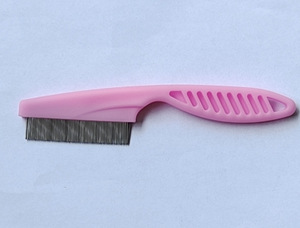 Peine para Eliminar Pelo de Mascotas, Peine Antipulgas de Acero Inoxidable para Perros y Gatos, Peine para el Cuidado del Pelo de Mascotas, Cepillo para Eliminar el Pelo de Perros y Gatos - Product Image 6