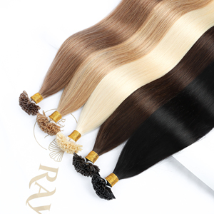 Prezzo di fabbrica all'ingrosso U consigli di alta qualità grezza russo cheratina Bond extension per capelli U punta cheratina Bond seta dritta - Product Image 6