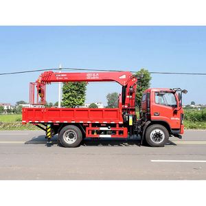 Camion grue lourd Dongfeng D7 4*2 équipé d'une flèche droite à 5 sections Changxing de 7 tonnes, idéal pour les travaux d'ingénierie - Product Image 4