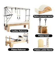 Reformer Pilates en chêne – Équipement de fitness multifonctionnel, durable et écologique avec garantie d'un an et emballage inclus