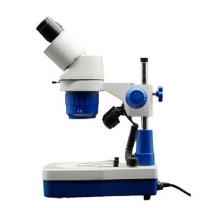 <span class=keywords><strong>Microscope</strong></span> numérique C-T101B Inclinaison de 45 ° Sources lumineuses supérieures et inférieures stéréo 10-40X <span class=keywords><strong>Microscope</strong></span> à dissection multiple - Product Image 5