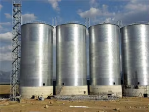 Ngô gạo đậu nành lúa mì Silo động vật thức ăn lưu trữ hình nón lưu trữ Silo Phễu dưới Silo ngũ cốc lưu trữ - Product Image 4