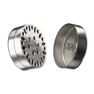 Grinder Manuale in Titanio <span class=keywords><strong>VA</strong></span> di Alta Qualità 63mm, Trituratore per Erbe Facile da Usare con MOQ Basso per Vendita all'Ingrosso - Product Image 3